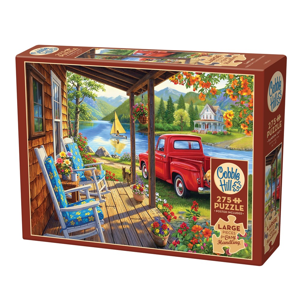 Puzzle - Cobble Hill - Lake Life - 275pc