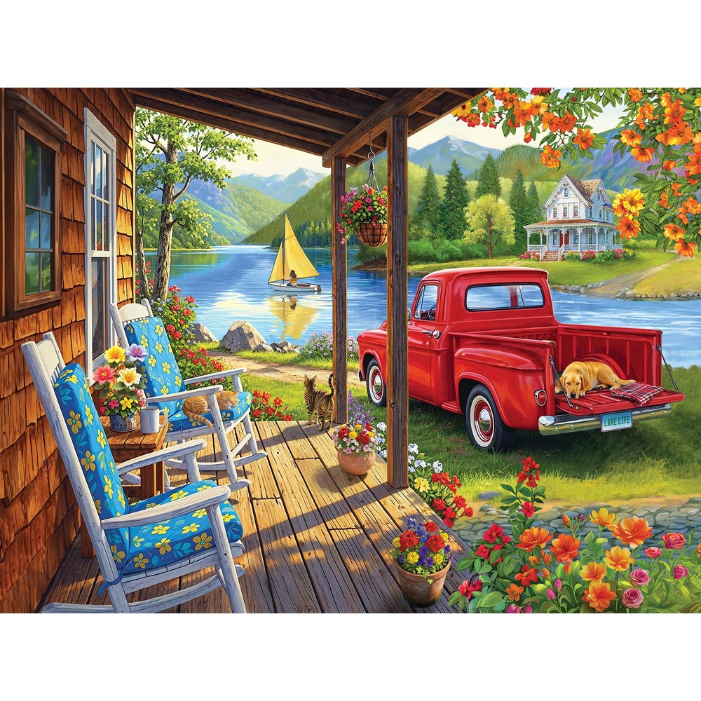 Puzzle - Cobble Hill - Lake Life - 275pc