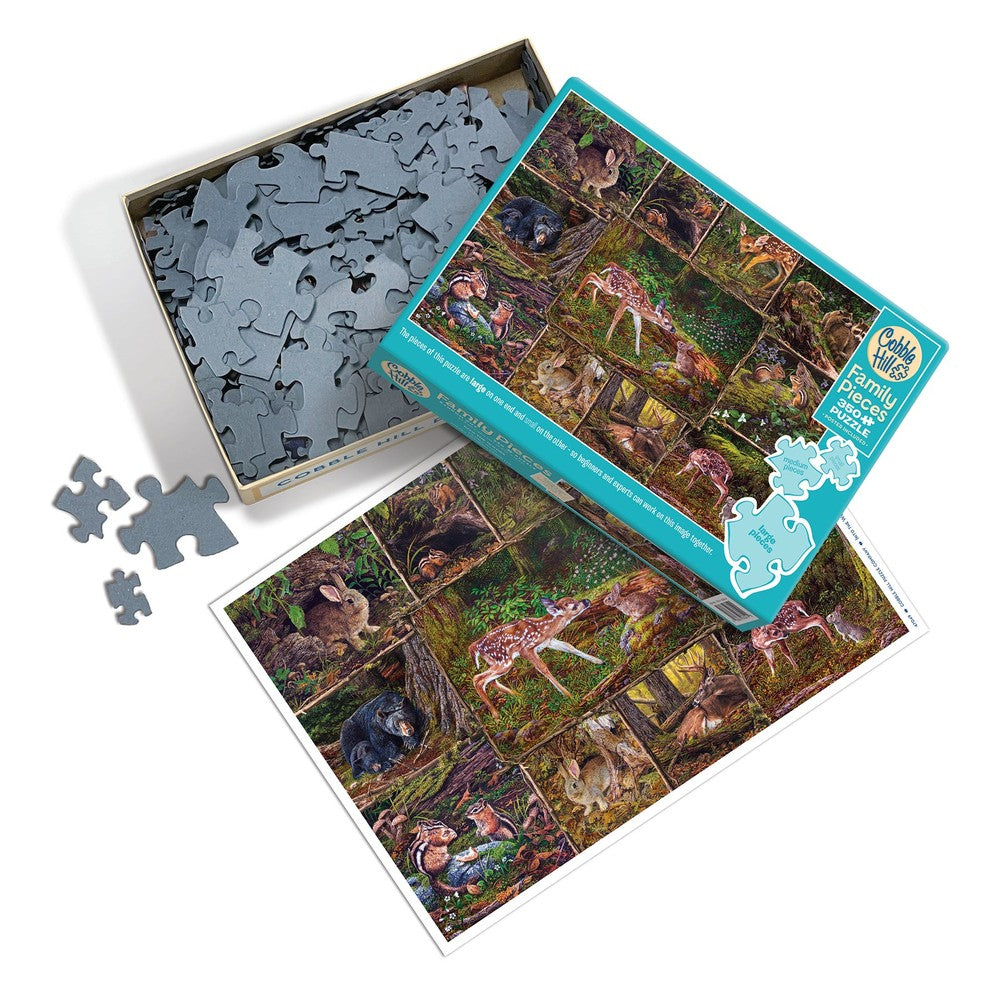 Puzzle - Cobble Hill - Into the Woods (Family) - 350pc
