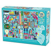 Puzzle - Cobble Hill - Nerdy Junk Drawer (Family) - 350pc