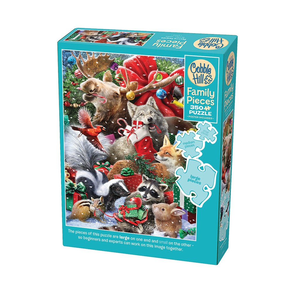 Puzzle - Cobble Hill - Festive Friends (Family) - 350pc