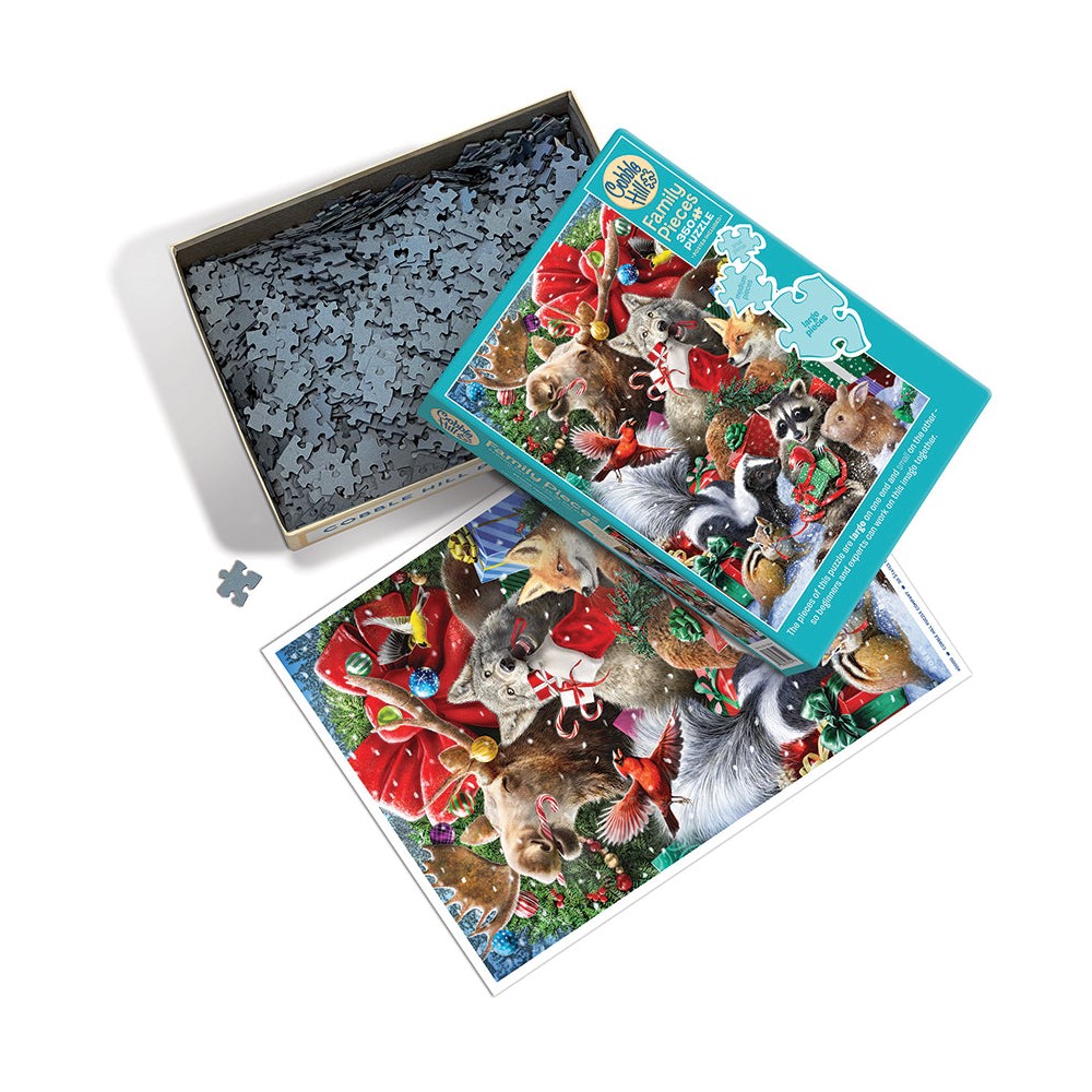Puzzle - Cobble Hill - Festive Friends (Family) - 350pc