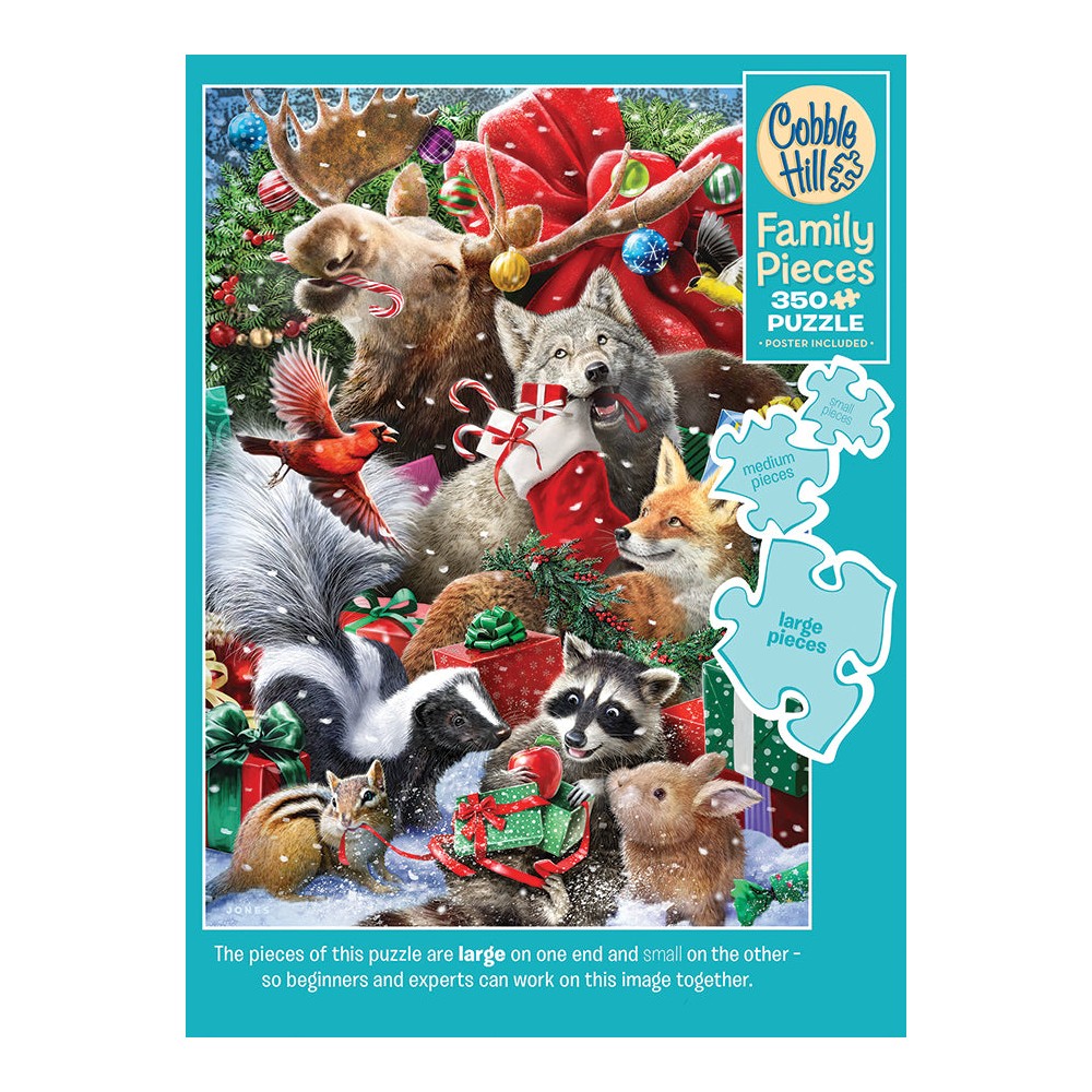 Puzzle - Cobble Hill - Festive Friends (Family) - 350pc