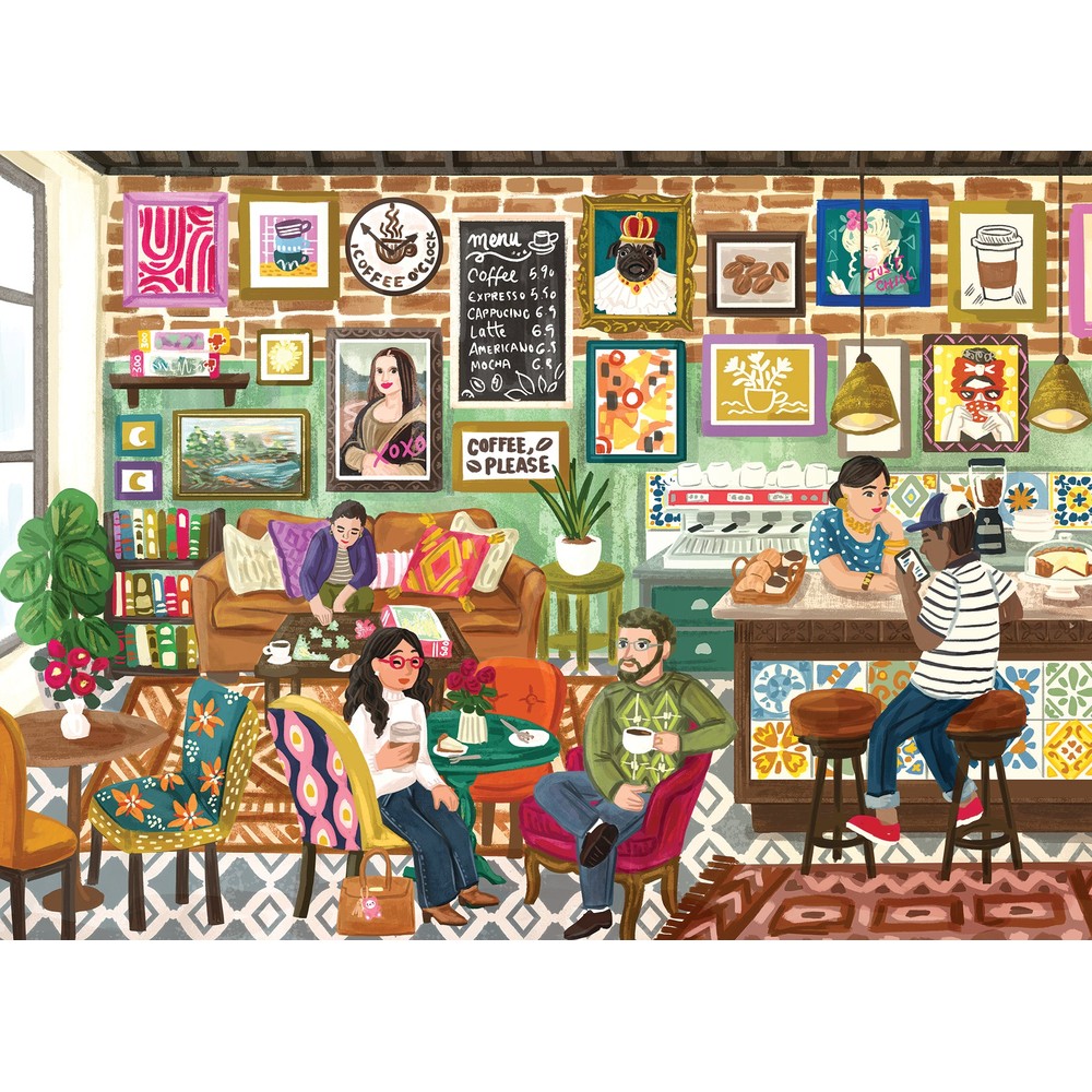 Puzzle - Cobble Hill - Coffee Please - 1000pc
