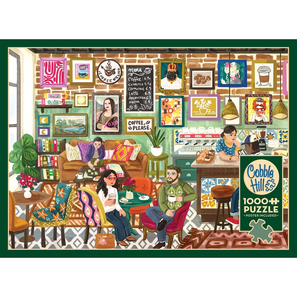 Puzzle - Cobble Hill - Coffee Please - 1000pc