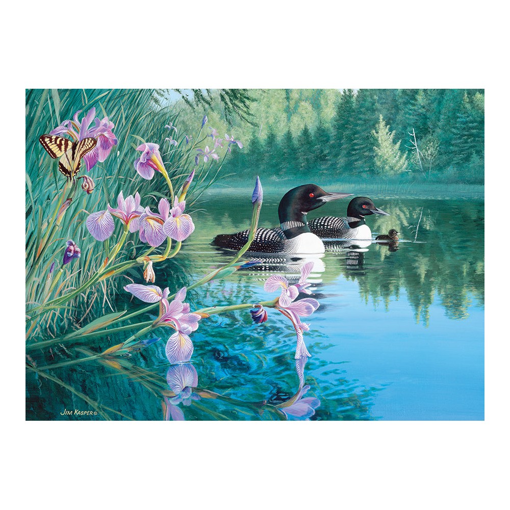 Puzzle - Cobble Hill - Iris Cove Loons - 500pc