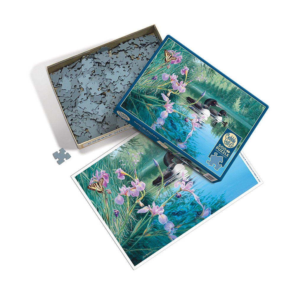 Puzzle - Cobble Hill - Iris Cove Loons - 500pc