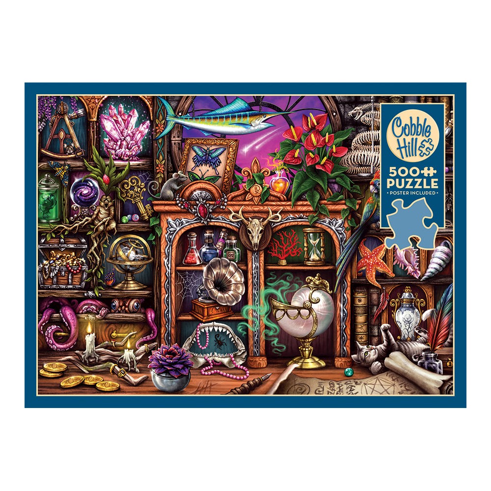 Puzzle - Cobble Hill - Cabinet of Curiosities - 500pc