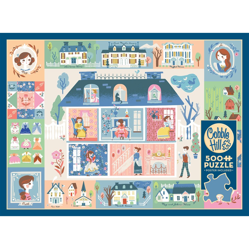 Puzzle - Cobble Hill - Little Women - 500pc