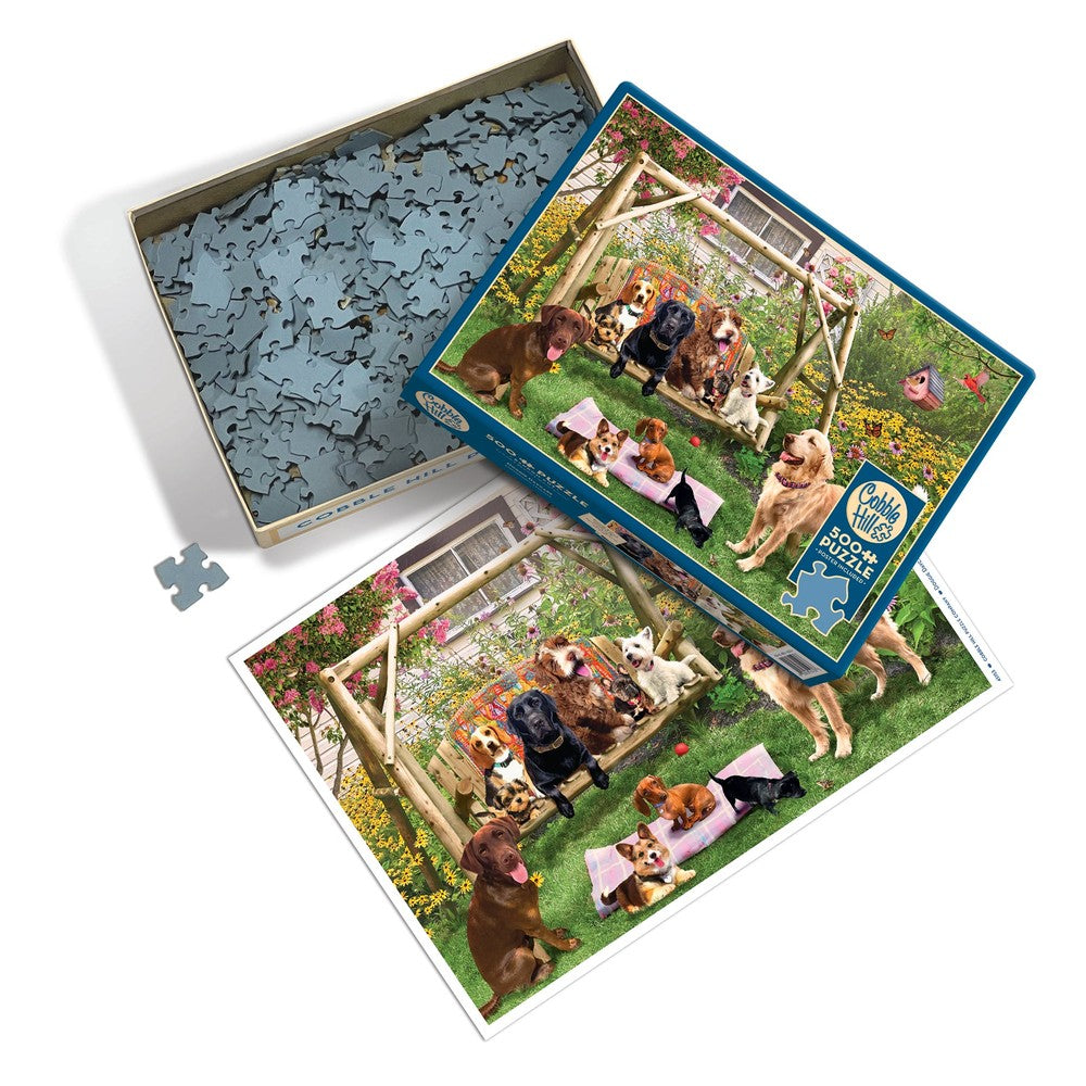 Puzzle - Cobble Hill - Doggie Daycare - 500pc