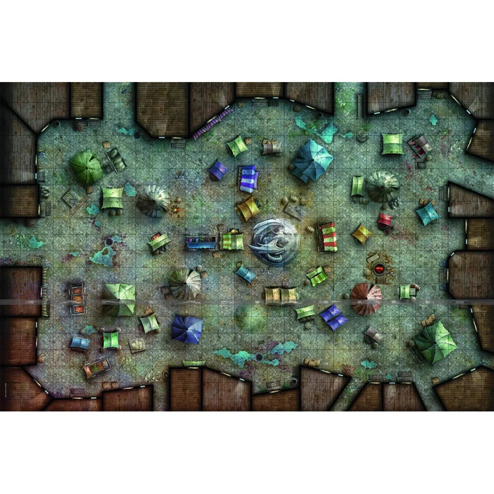 RPG Mat - Merchant's Bazaar