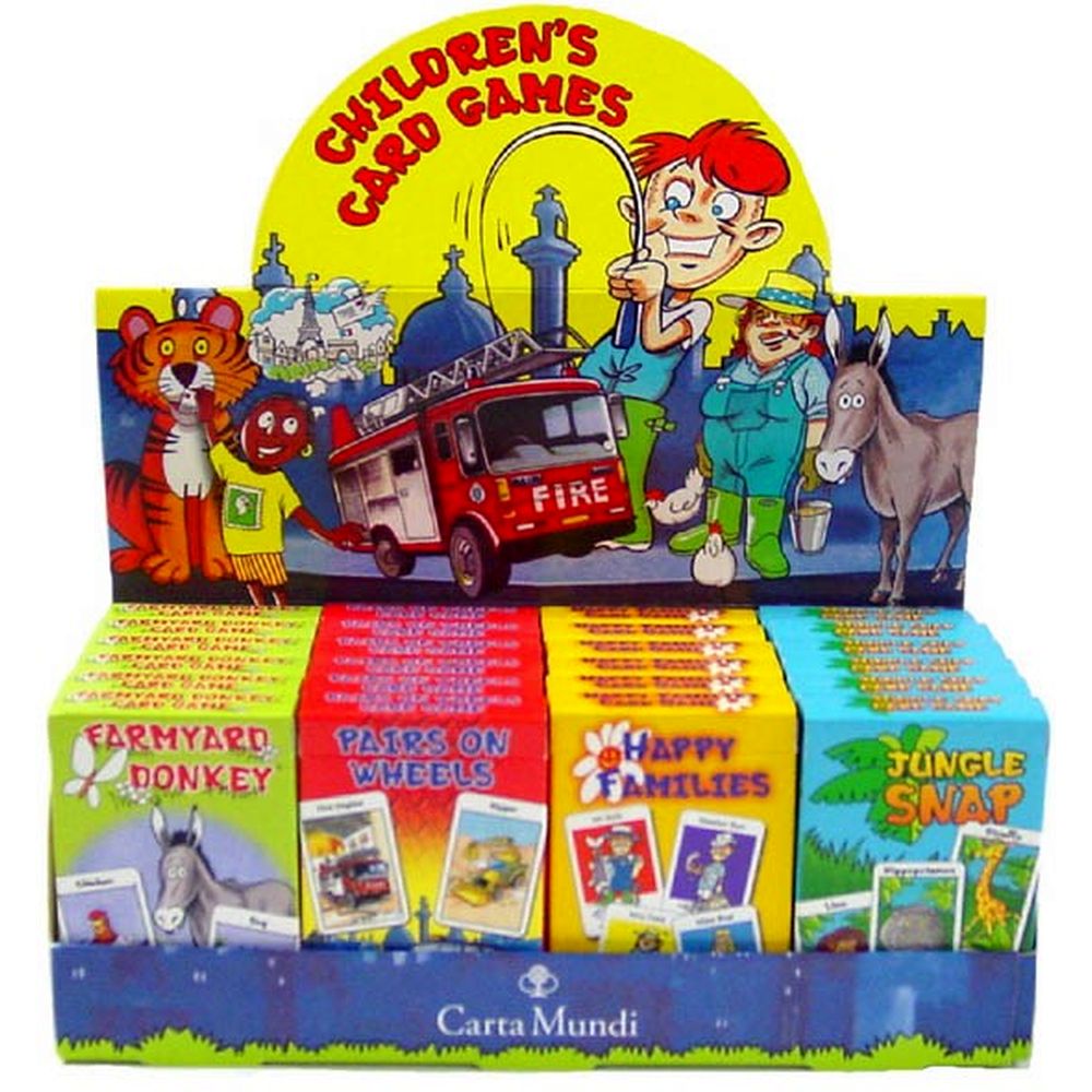 Children's Card Games - 4 Assortment