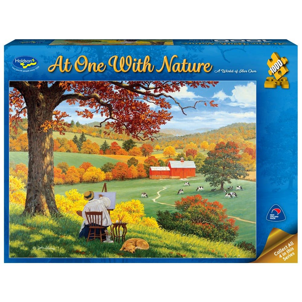 Puzzle - Holdson - Aown - 1000pc Puzzle - World of Her Own