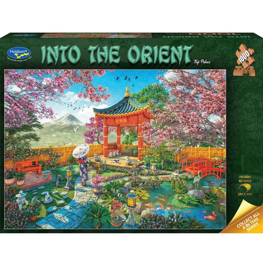 Puzzle - Holdson - Into the Orient - 1000pc Puzzle - Fuji Palace