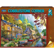 Puzzle - Holdson - Cobblestone Corner S3 - 1000pc Puzzle - Narrow Boat Summer