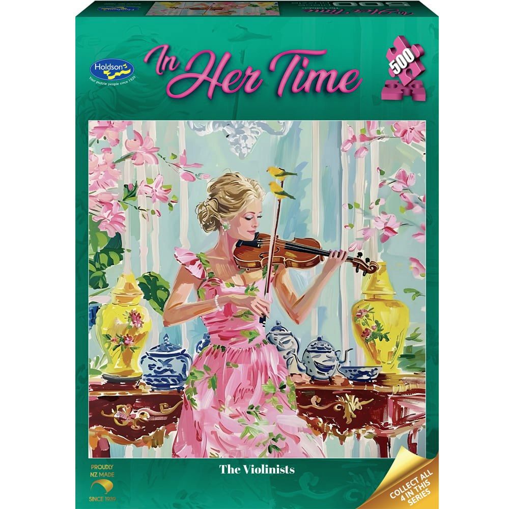 Puzzle - Holdson - In Her Time - 500XLpc Puzzle - The Violinists