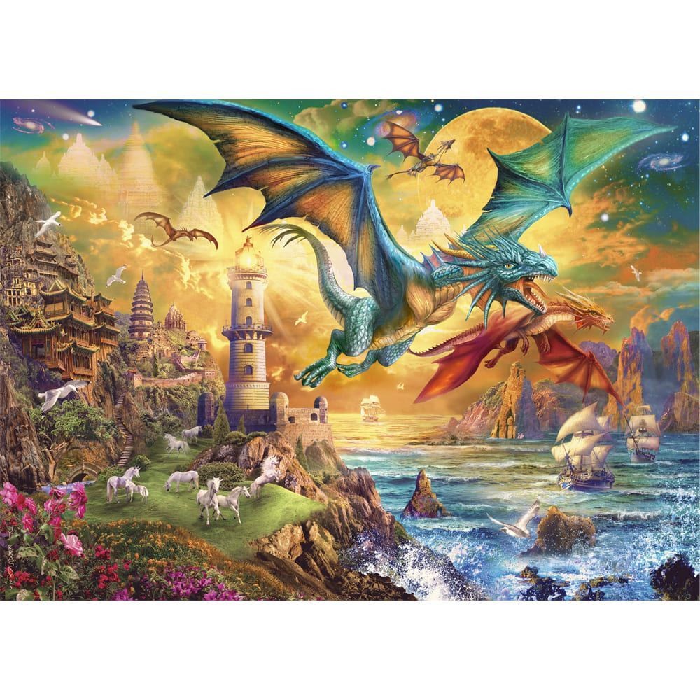 Puzzle - Holdson - Harmony - 500XLpc Puzzle - Dragon Squadron