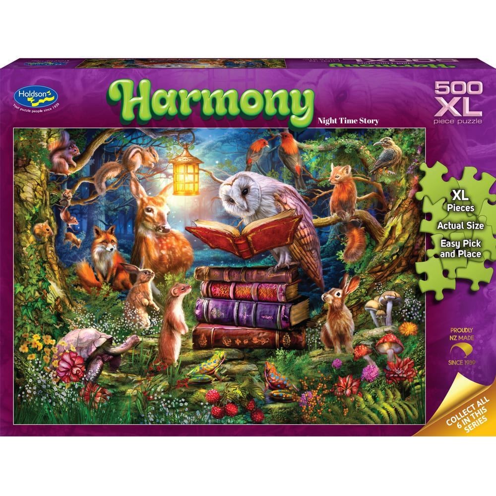 Puzzle - Holdson - Harmony - 500XLpc Puzzle - Night Time Story