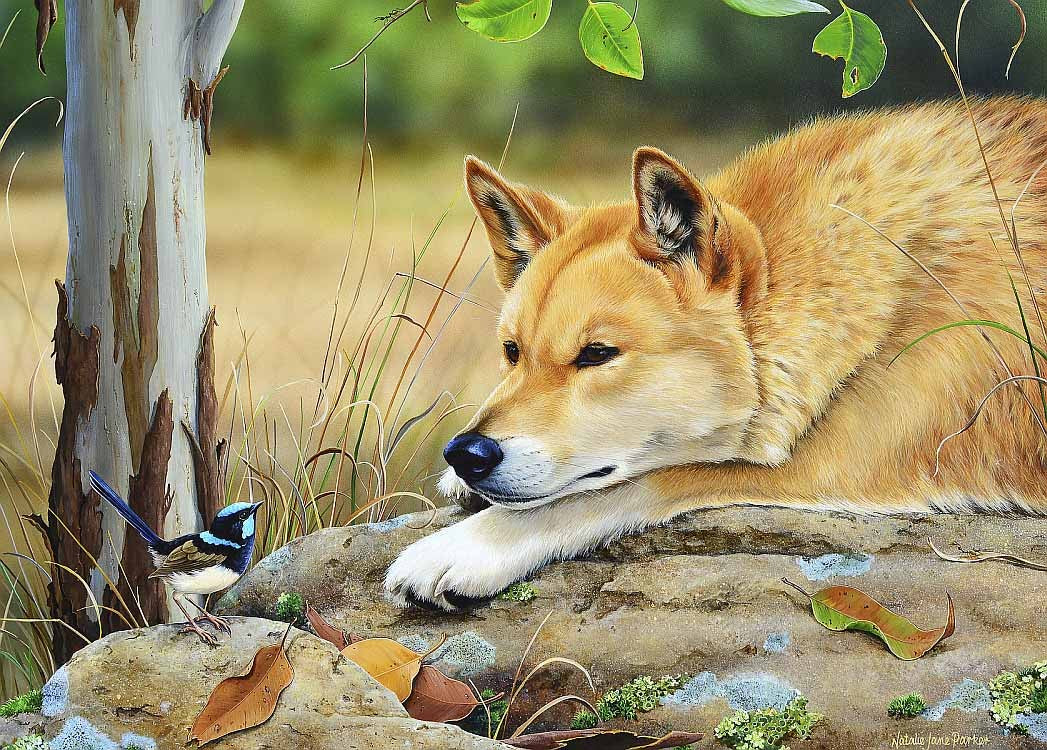 Puzzle - Holdson - All Creatures Great & Small - 1000pc Puzzle - Little Sidekick
