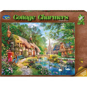 Puzzle - Holdson - Cottage Charmers - 1000pc Puzzle - Cottageway Lane