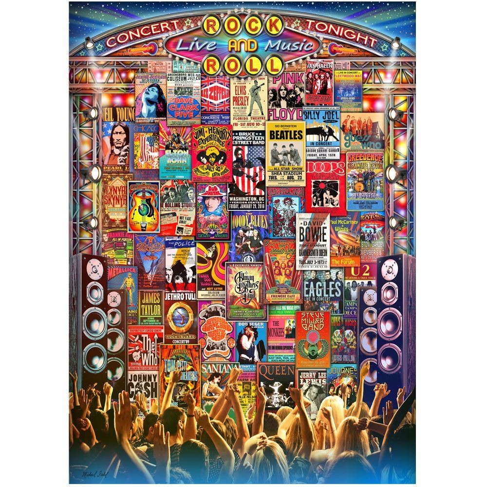 Puzzle - Holdson - Counting the Beat - 1000pc Puzzle - Concert Tonight
