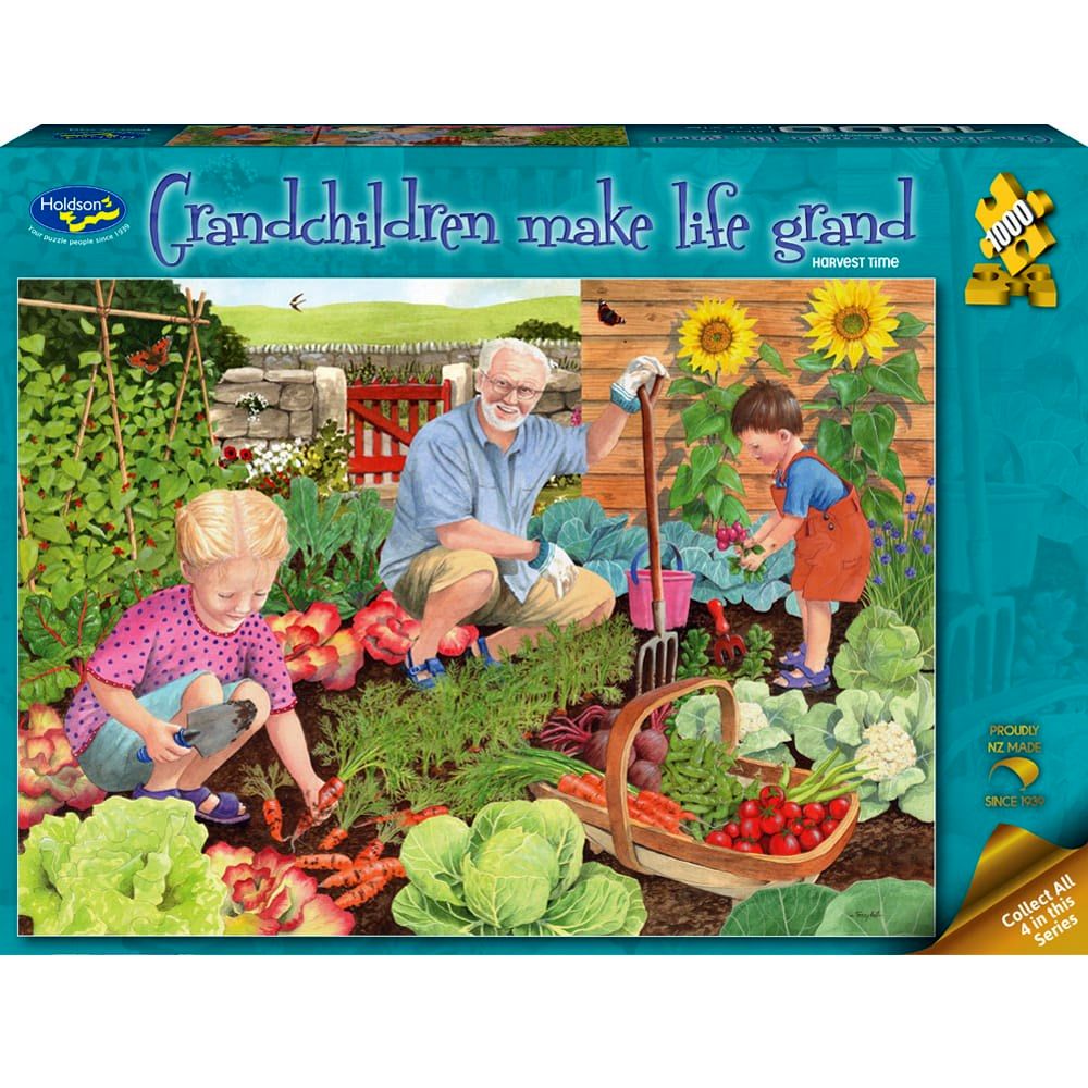 Puzzle - Holdson - Grandchildren Make Life Grand - 1000pc Puzzle - Harvest Time