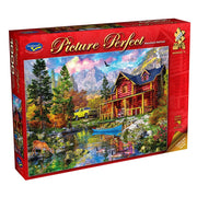 Puzzle - Holdson - Picture Perfect S7 - 1000pc Puzzle - Mountain Retreat
