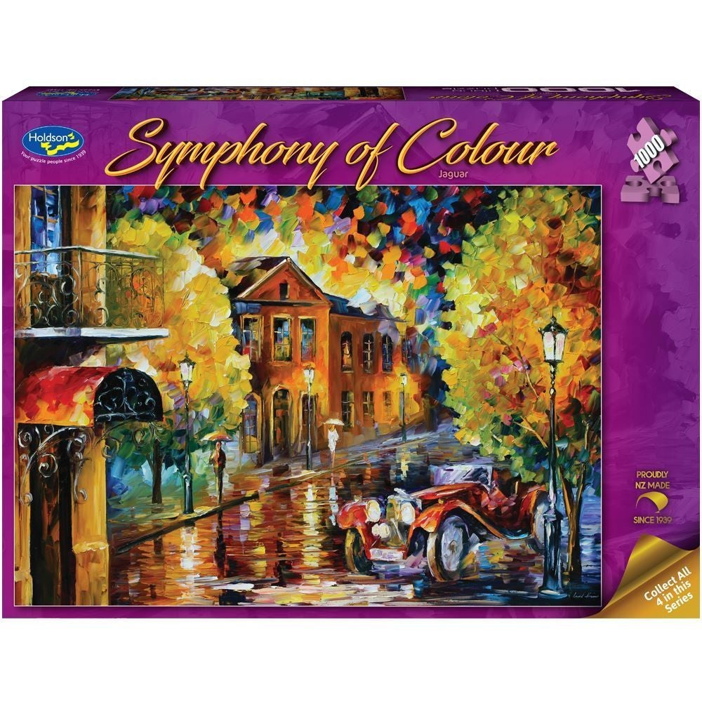 Puzzle - Holdson - Symphony of Colour - 1000pc Puzzle - Jaguar