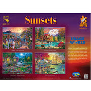 Puzzle - Holdson - Sunsets S4 - 1000pc Puzzle - SET OF FOUR (Master)