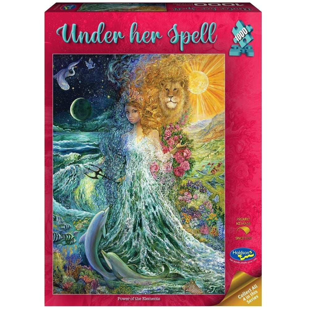 Puzzle - Holdson - Under Her Spell - 1000pc Puzzle - Power of Elements