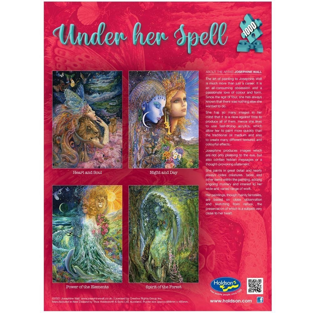 Puzzle - Holdson - Under Her Spell - 1000pc Puzzle - Heart And Soul