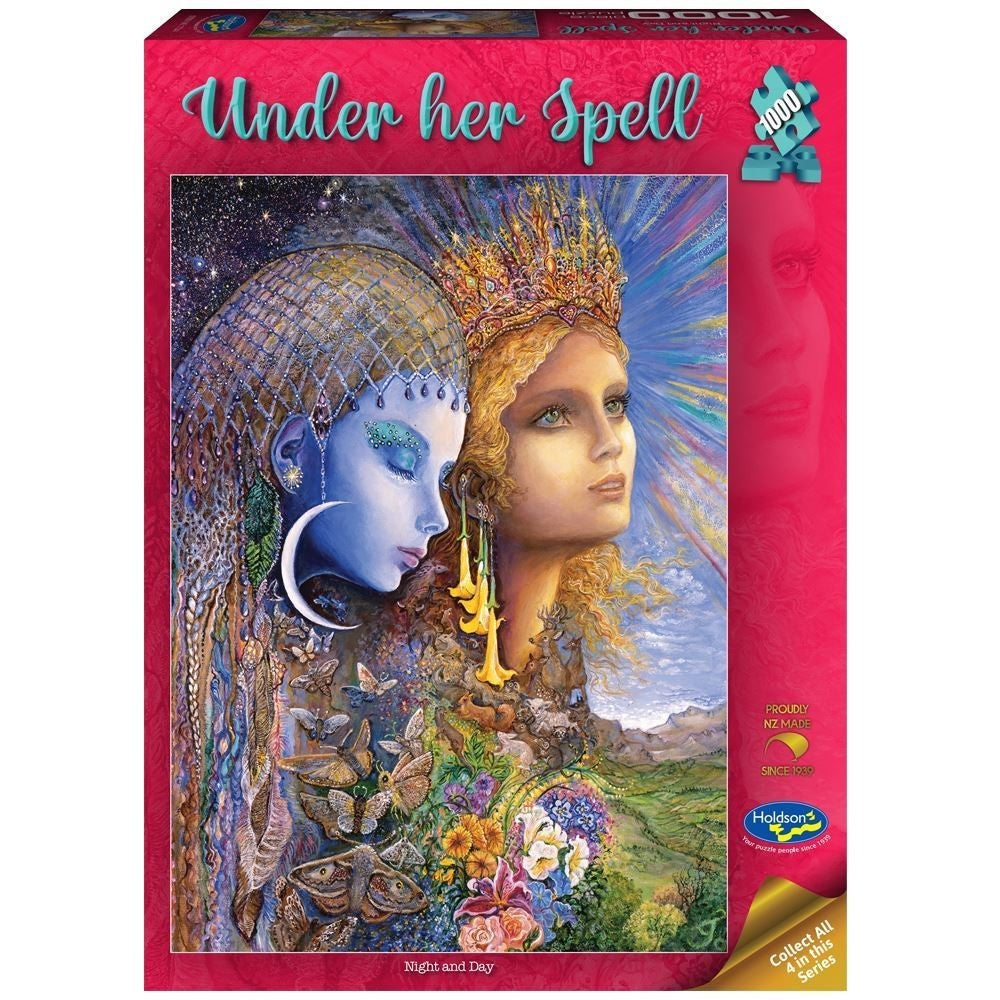 Puzzle - Holdson - Under Her Spell - 1000pc Puzzle - Night And Day