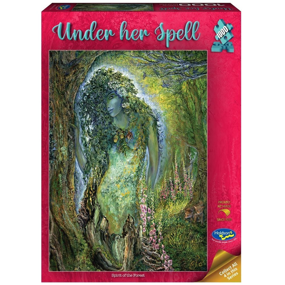 Puzzle - Holdson - Under Her Spell - 1000pc Puzzle - Spirit of Forest