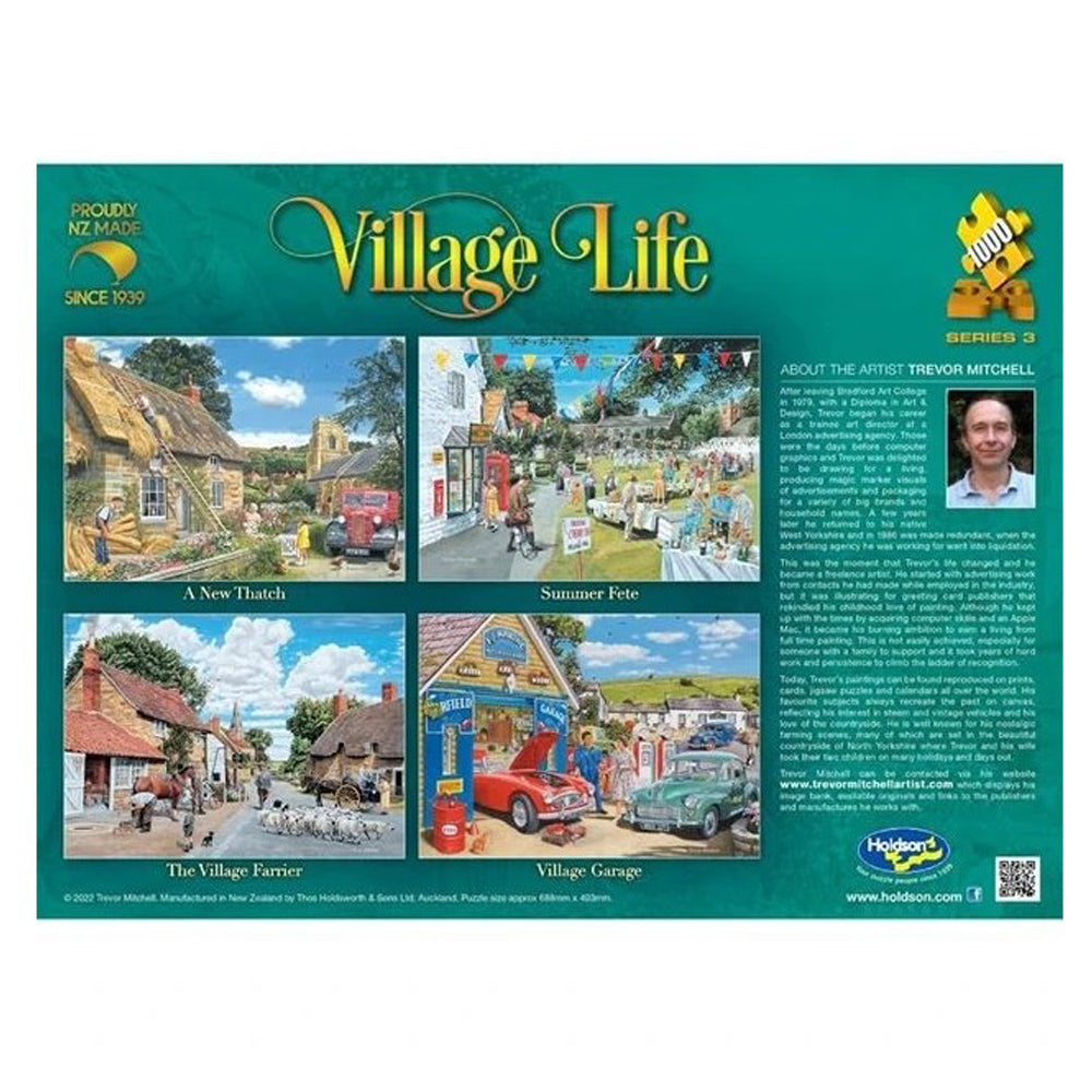 Puzzle - Holdson - Village Life S3 - 1000pc - A New Thatch