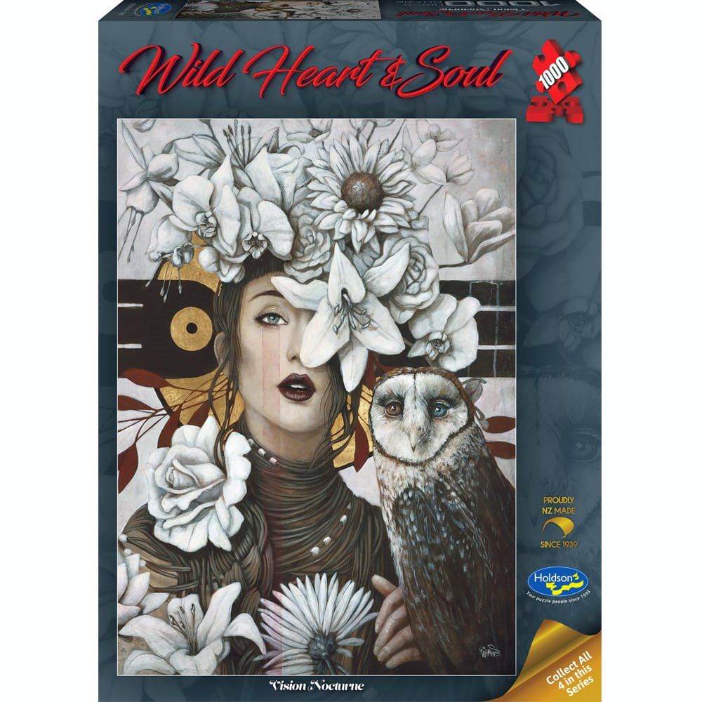 Puzzle - Holdson - Wild Heart & Soul - 1000pc Puzzle- Vision Nocturne