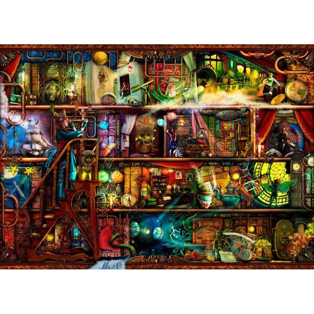 Puzzle - Holdson - Treat Yo' Shelf - 1000pc Puzzle - Fantastic Voyage