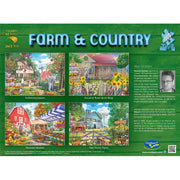 Puzzle - Holdson - Farm & Country - 1000pc Puzzle - SET OF FOUR