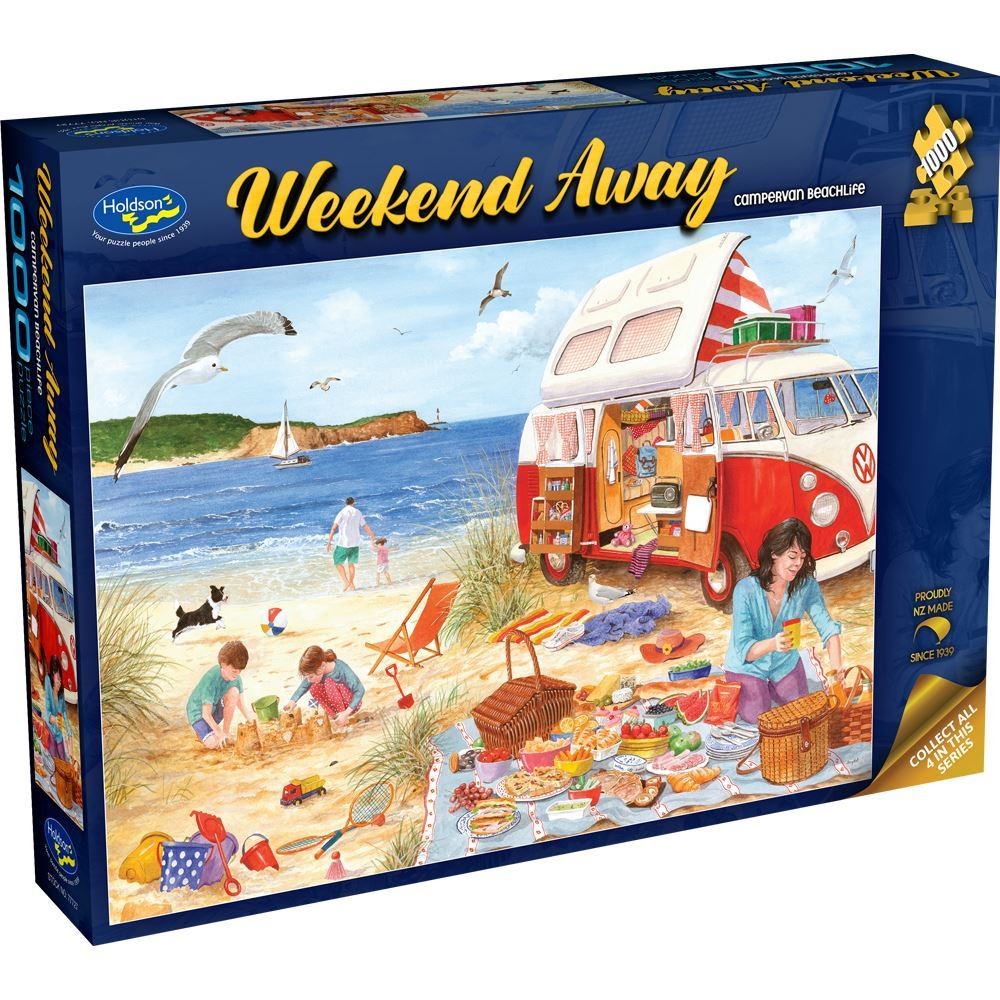 Puzzle - Holdson - Weekend Away - 1000pc Puzzle - SET OF FOUR