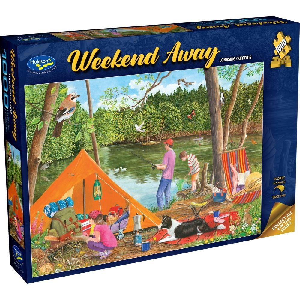 Puzzle - Holdson - Weekend Away - 1000pc Puzzle - SET OF FOUR