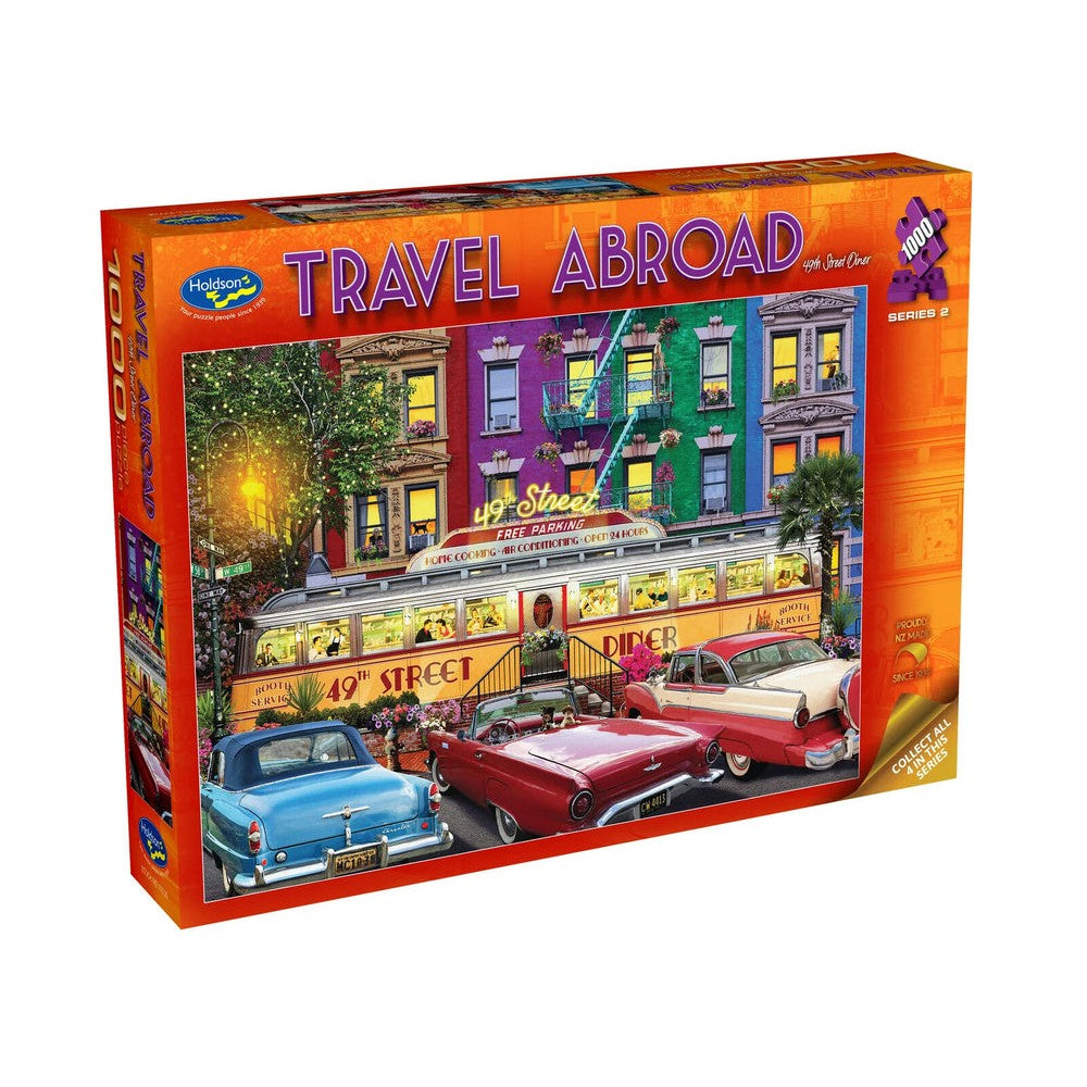 Puzzle - Holdson - Travel Abroad S2 - 1000pc Puzzle - SET OF FOUR