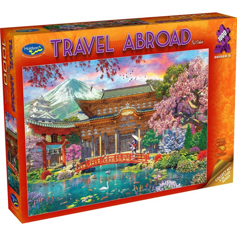 Puzzle - Holdson - Travel Abroad S2 - 1000pc Puzzle - SET OF FOUR
