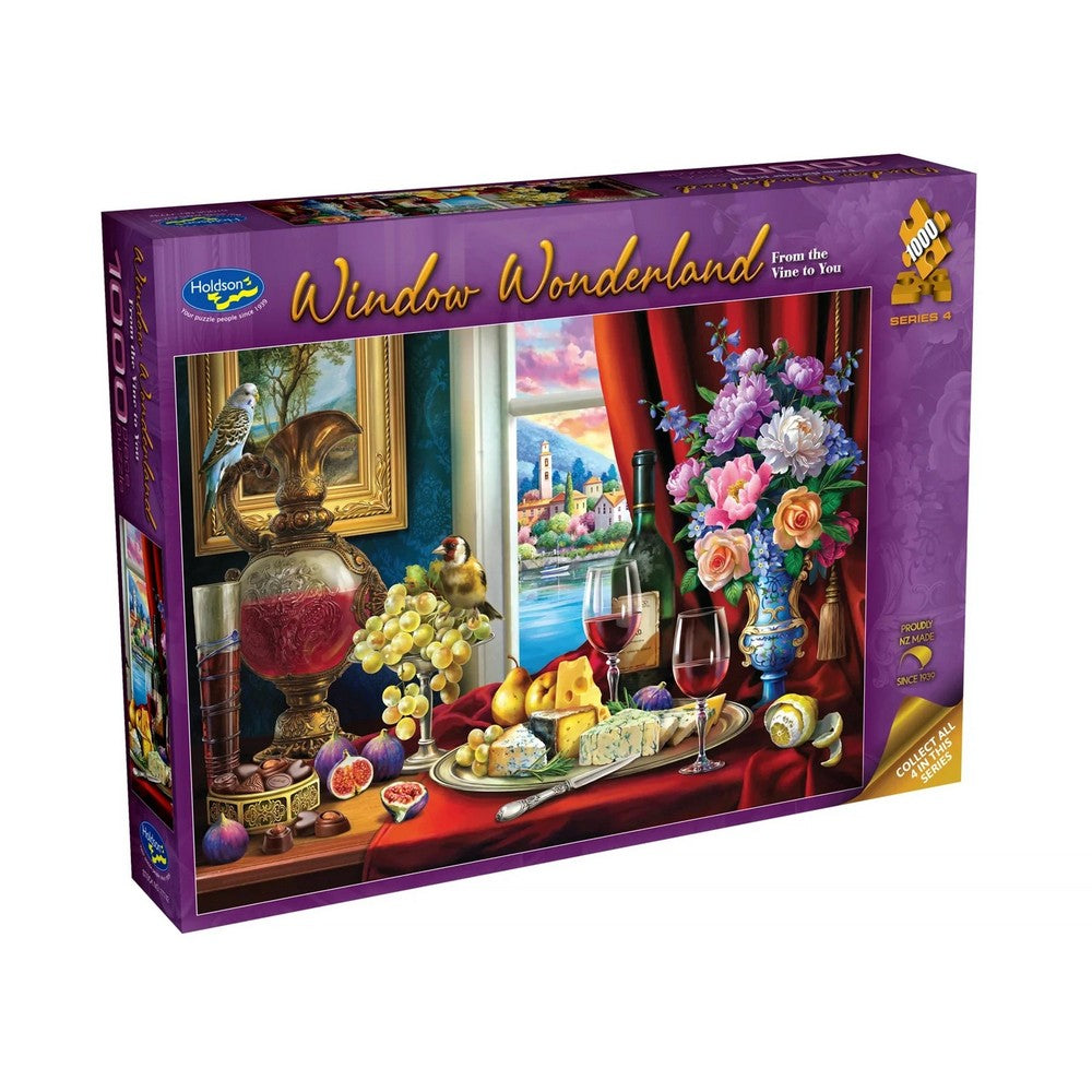 Puzzle - Holdson - Window Wonderland S4 - 1000pc Puzzle - SET OF FOUR