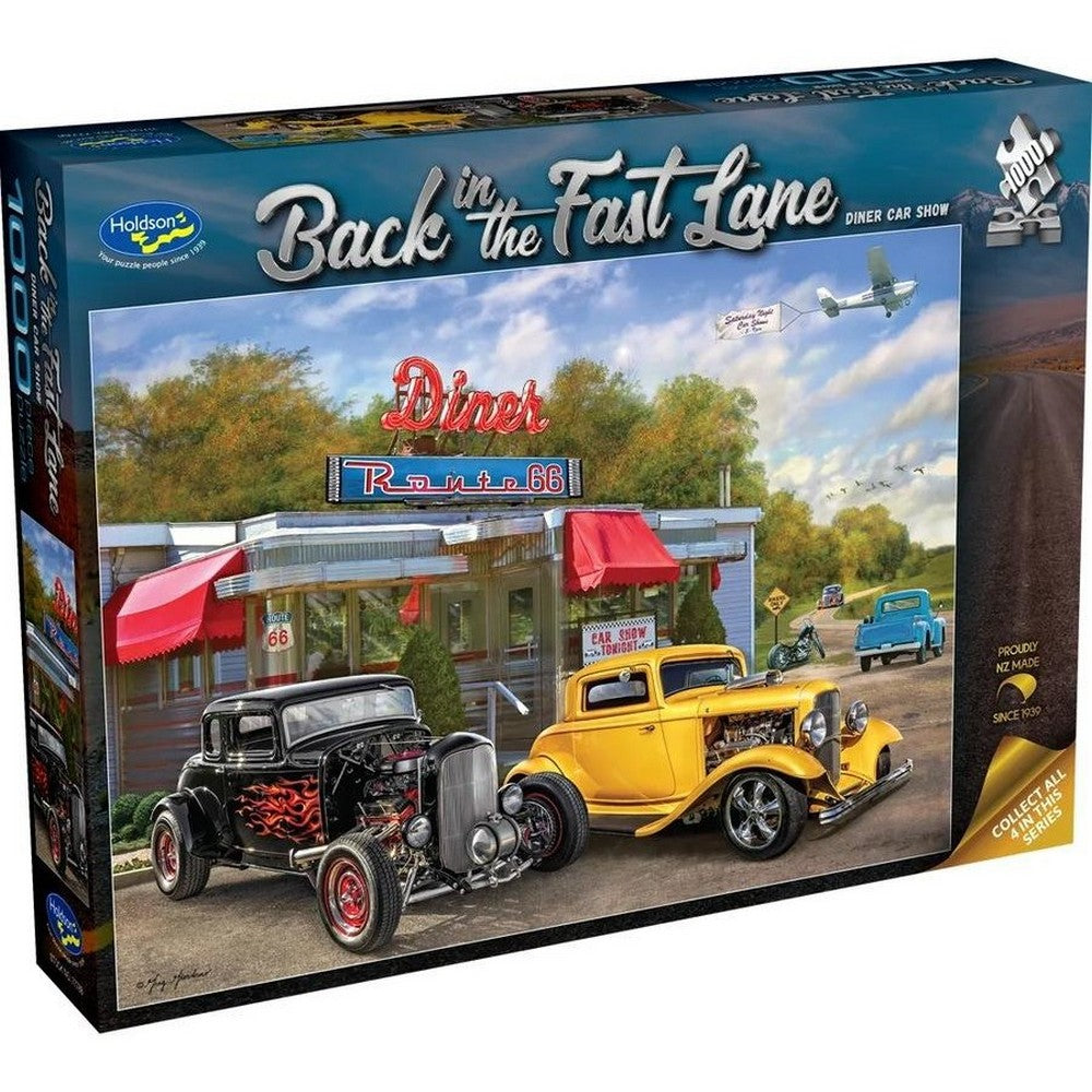 Puzzle - Holdson - Back in the Fast Lane - 1000pc Puzzle - SET OF FOUR