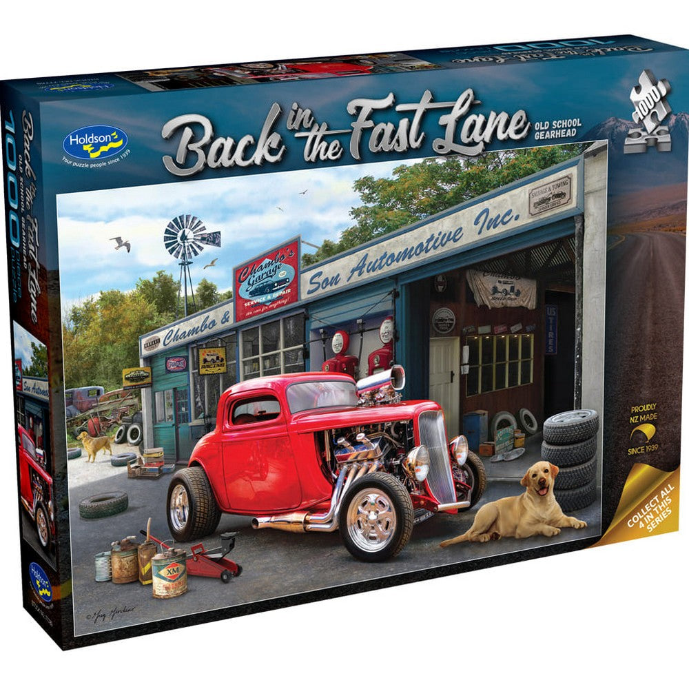 Puzzle - Holdson - Back in the Fast Lane - 1000pc Puzzle - SET OF FOUR