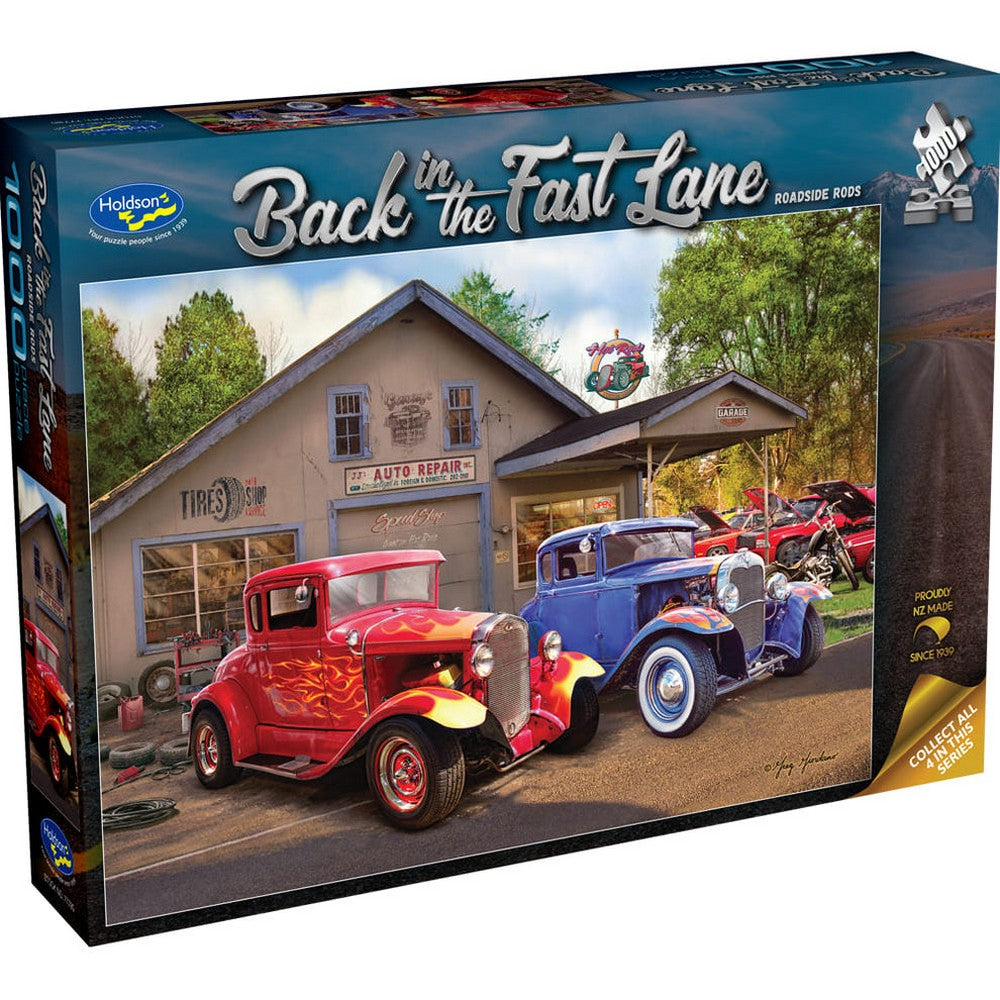 Puzzle - Holdson - Back in the Fast Lane - 1000pc Puzzle - SET OF FOUR