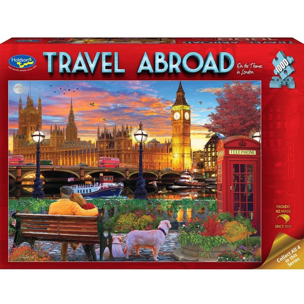 Puzzle - Holdson - Travel Abroad - 1000pc Puzzle - On The Thames In London
