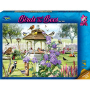 Puzzle - Holdson - Birds And The Bees - 1000pc Puzzle - Bird Table