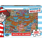 Puzzle - Holdson - Where's Wally - 500XLpc Puzzle - Battle of the Bands