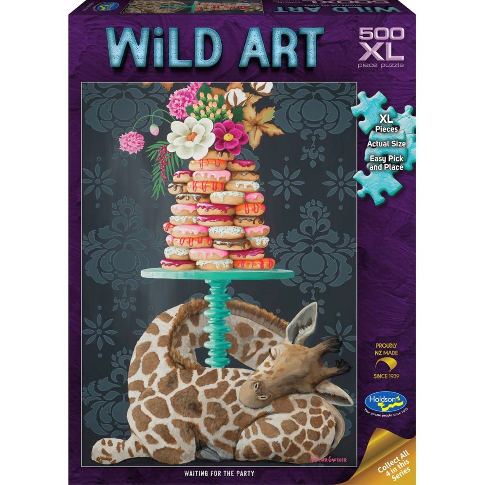 Puzzle - Holdson - Wild Art - 500XLpc Puzzle - Waiting for the Party
