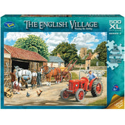 Puzzle - Holdson - The English Village S3 - 500XLpc Puzzle - Passing the Smithy